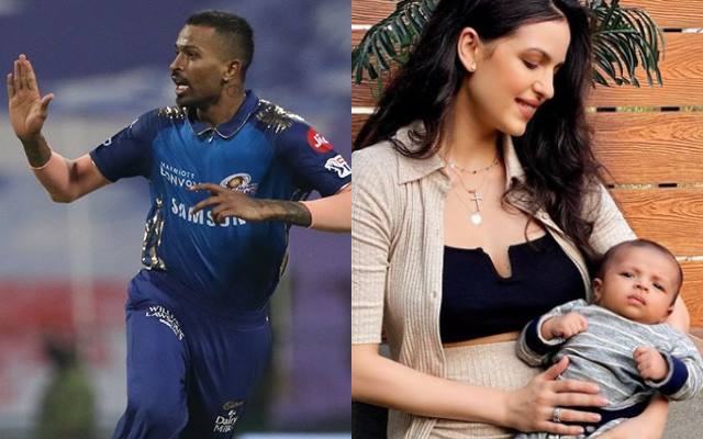 Hardik Pandya and his family