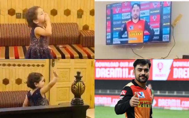 Rashid Khan and his little fan