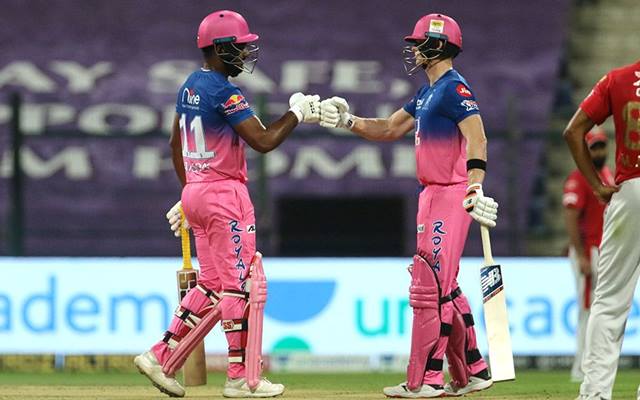 Sanju Samson and Steve Smith