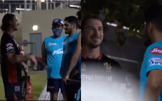Tushar Deshpande and Dale Steyn