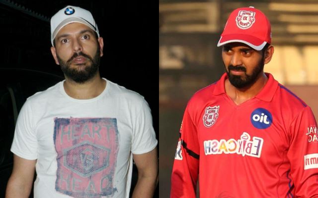 Yuvraj Singh and KL Rahul