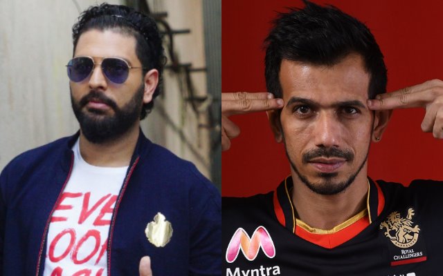 Yuvraj Singh and Yuzvendra Chahal