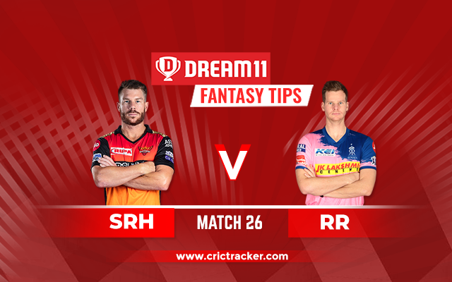 SRH vs RR D11 IPL 2020 M26