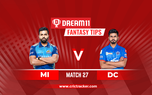 MI vs DC D11 IPL 2020 M27