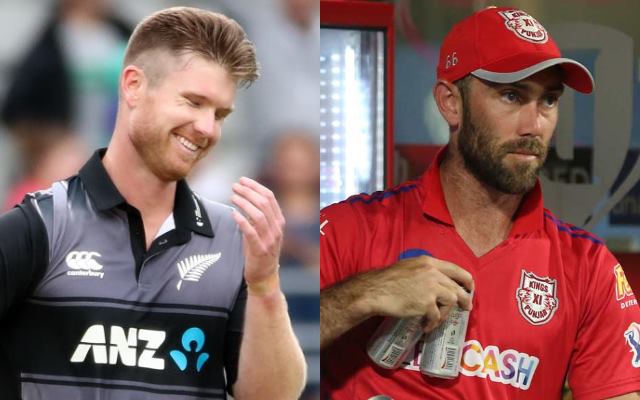 Jimmy Neesham and Glenn Maxwell