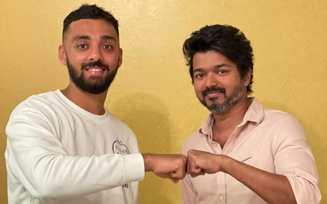 Varun Chakaravarthy and actor Vijay