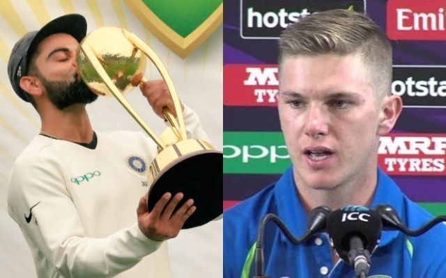 Virat Kohli and Adam Zampa