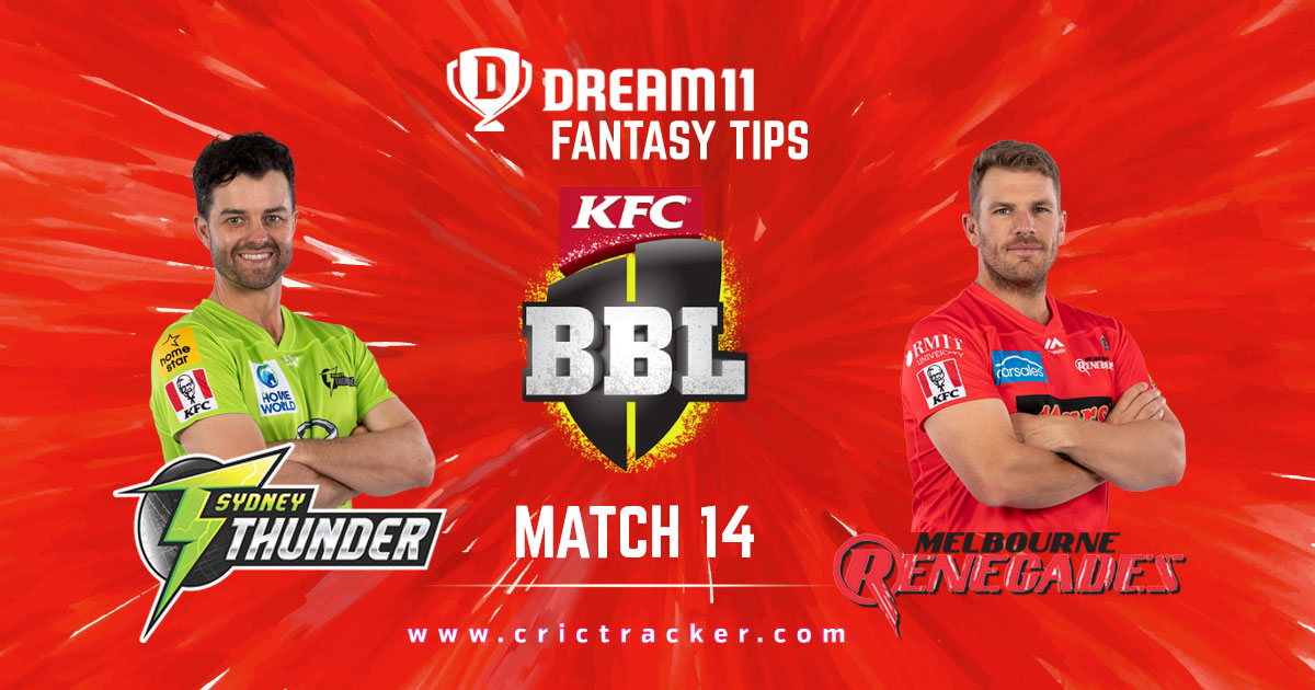 THU vs REN prediction, Dream11 fantasy cricket tips, playing XI, height report and injury – BBL 2020-21, match 14
