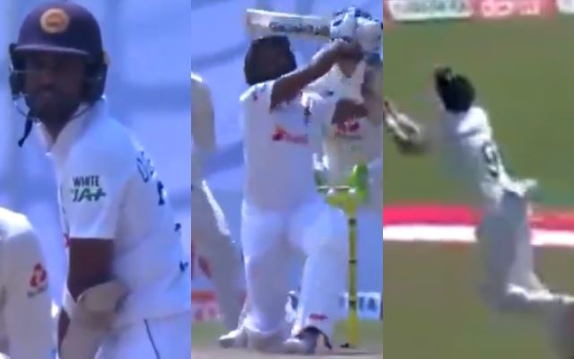 Dinesh Chandimal's dismissal