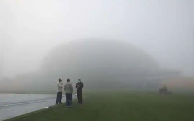 Highway closure due to fogg