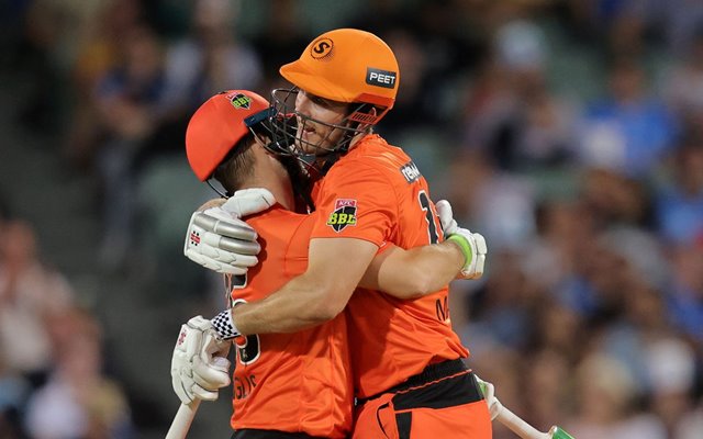 Josh Inglis and Mitchell Marsh