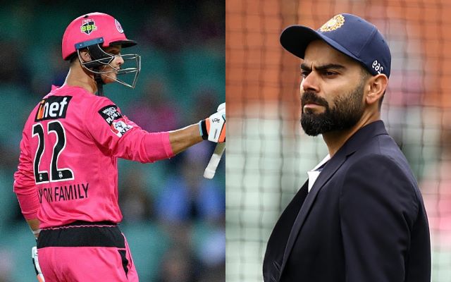 Josh Phillipe and Virat Kohli