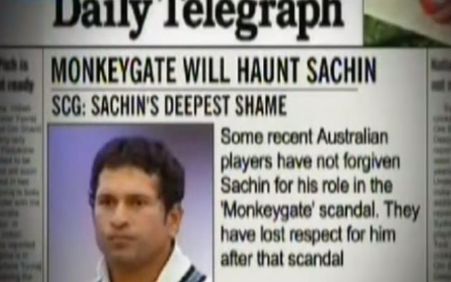Monkeygate Scandal