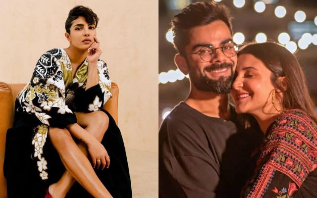Priyanka Chopra, Virat Kohli and Priyanka Chopra