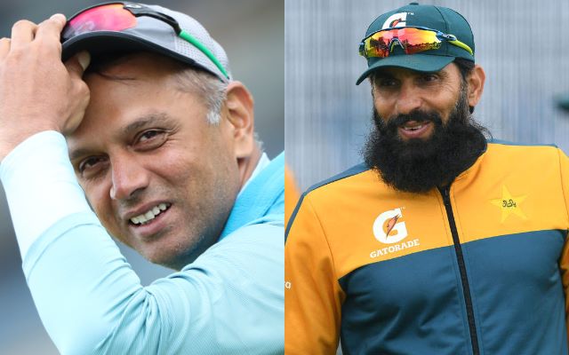 Rahul Dravid and Misbah Ul Haq