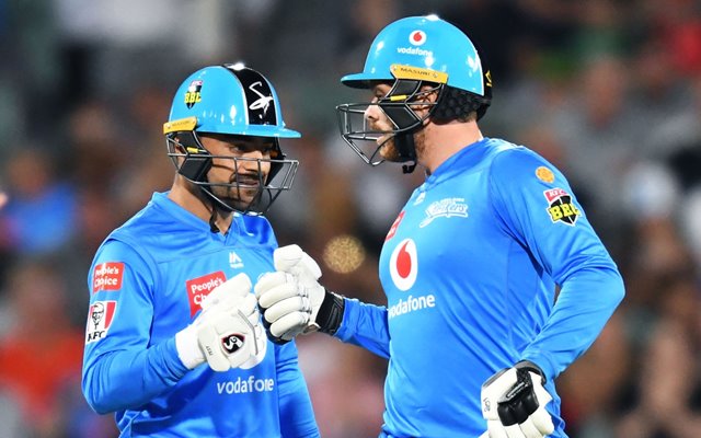 Rashid Khan and Ryan Gibson