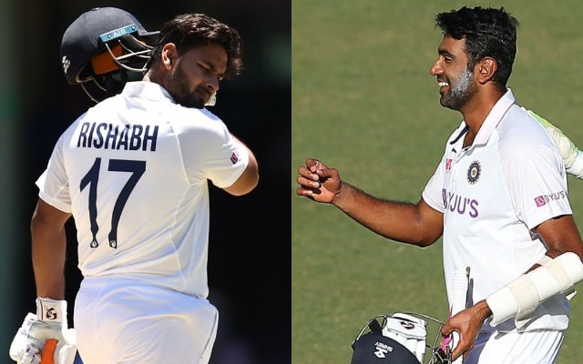 Ravi Ashwin and Rishabh Pant