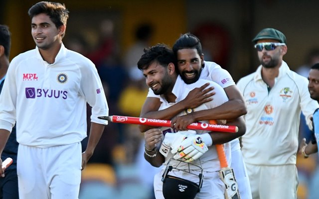 Rishabh Pant and Mohammed Siraj