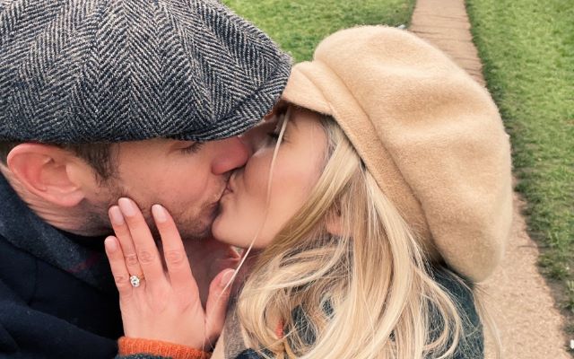 Stuart Broad and Mollie King