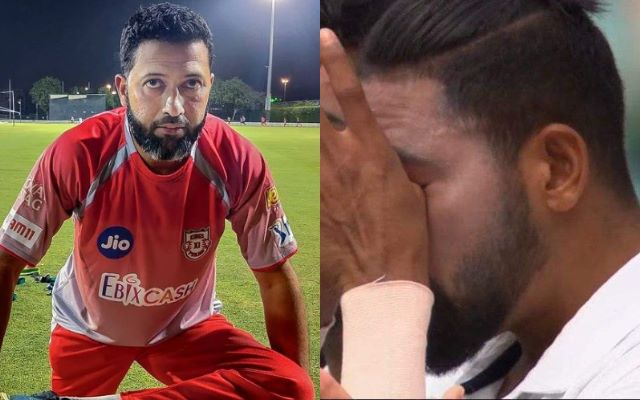 Wasim Jaffer and Mohammed Siraj