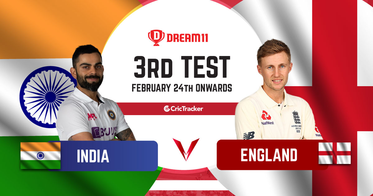 Ind Vs Eng 3rd Test Dream11 Prediction Fantasy Cricket Tips Playing 11 Pitch Report And Injury Update