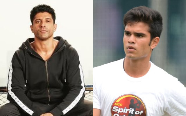 Farhan Akhtar and Arjun Tendulkar