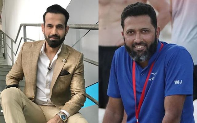 Irfan Pathan and Wasim Jaffer