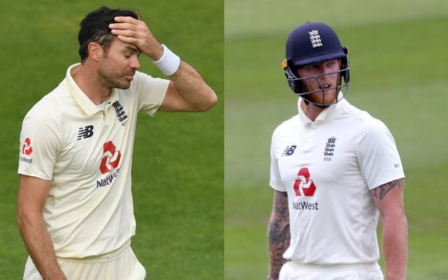James Anderson and Ben Stokes