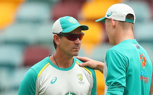 Justin Langer and Marnus Labuschagne