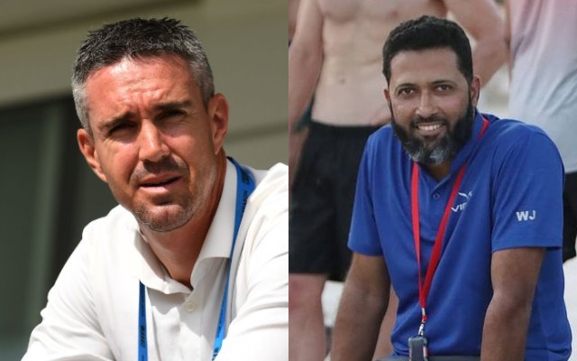 Kevin Pietersen and Wasim Jaffer