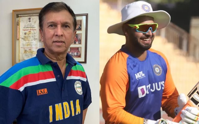 Kiran More and Rishabh Pant