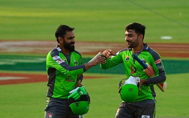 Mohammad Hafeez and Rashid Khan