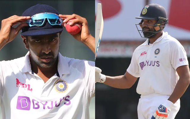 Ravi Ashwin and Rohit Sharma