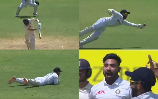 Rishabh Pant's catch