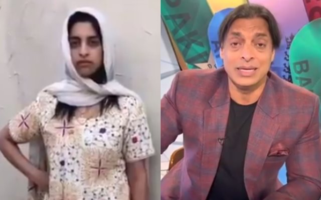 Shoaib Akhtar's female look alike