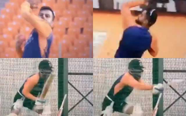 Virat Kohli imitating Jaques Kallis and Steve Smith
