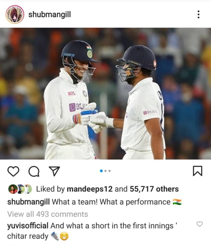 Yuvraj Singh Instagram