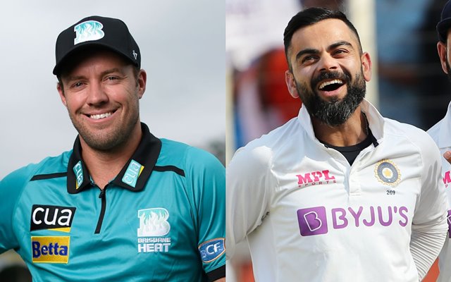 AB de Villiers and Virat Kohli