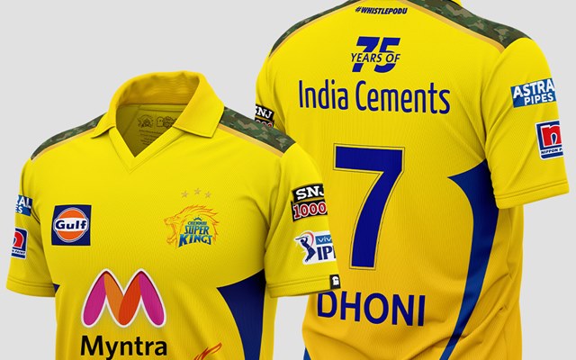 IPL 2021: Why does CSK's new jersey have three stars above the team logo?