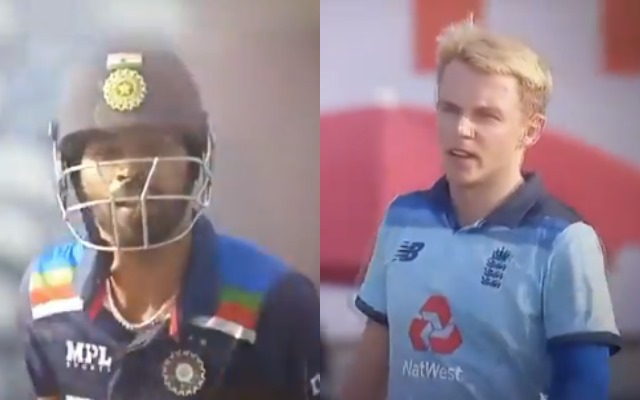 India vs England: Sam Curran and Hardik Pandya engage in a heated verbal  duel during 2nd ODI