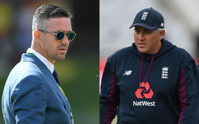 Kevin Pietersen and Chris Silverwood