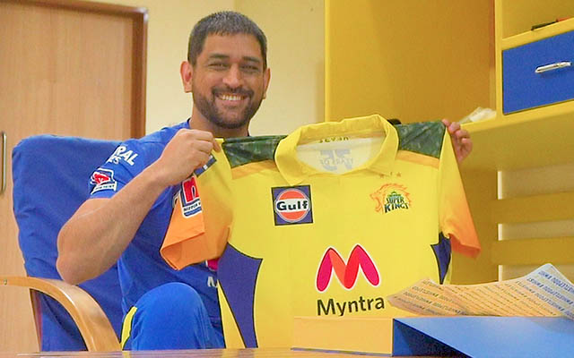 dhoni csk tshirt