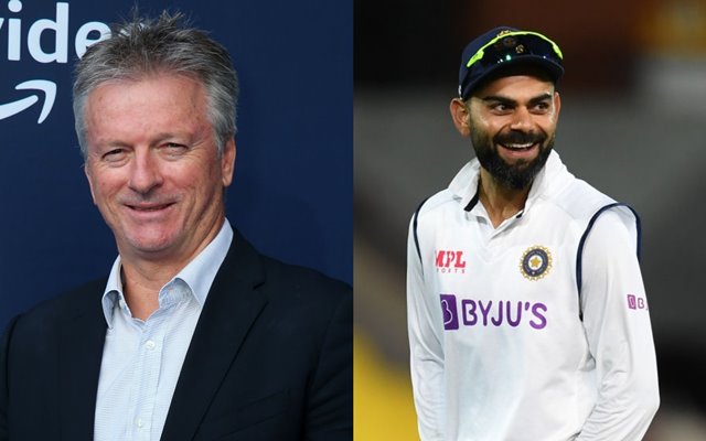Steve Waugh and Virat Kohli