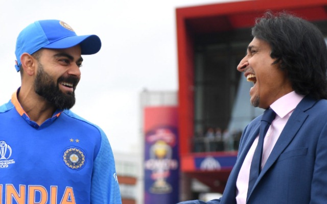 Virat Kohli and Ramiz Raja