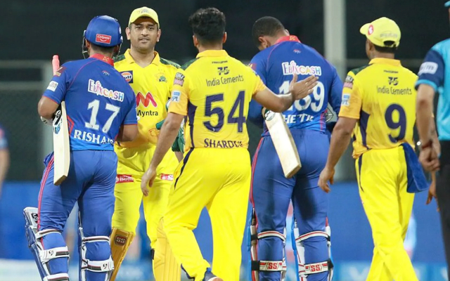 Chennai Super Kings and Delhi Capitals