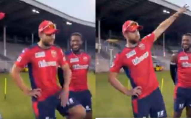 Ipl 2021 Pbks Dawid Malan Flaunts The Famous Thigh Five Celebration In The Nets The Wall Fyi