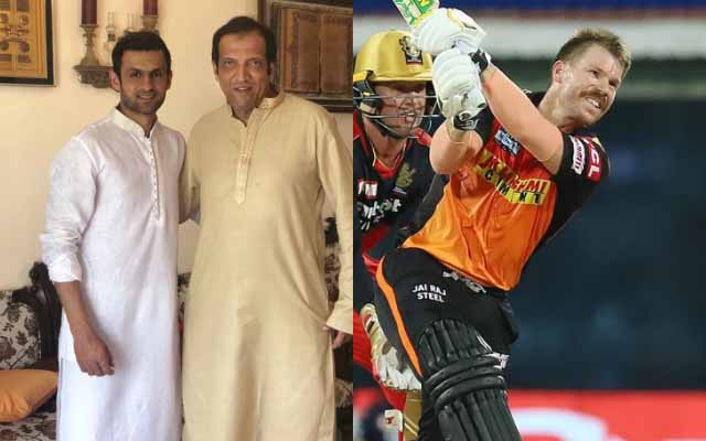 Imran Miraz and David Warner