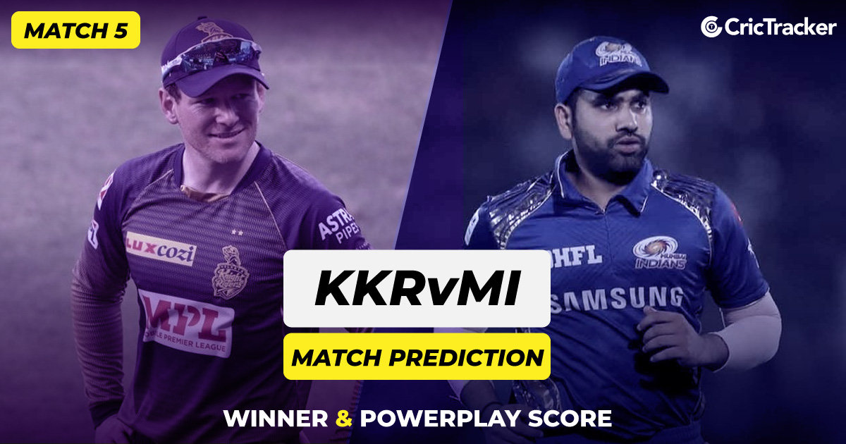 IPL 2021: Match 5 KKR vs MI Match Prediction - Who will ...