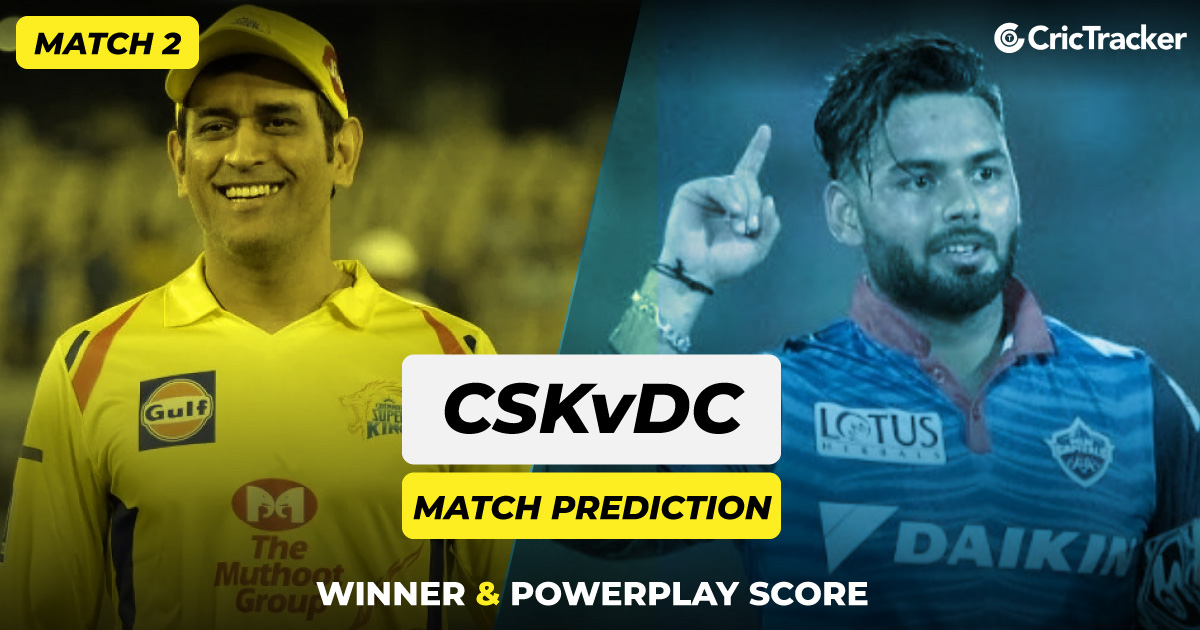 IPL 2021: Match 2 CSK vs DC Match Prediction - Who will ...