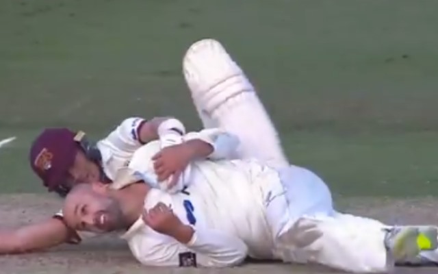 Marnus Labuschagne and Nathan Lyon